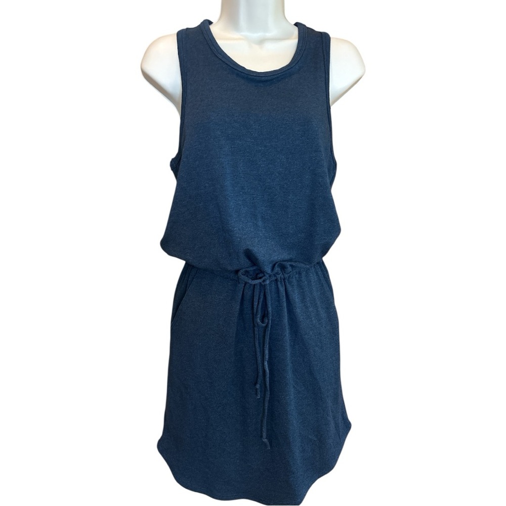 Sundry for Evereve Weekender Dress- Navy Blue Knit Dress- size 0